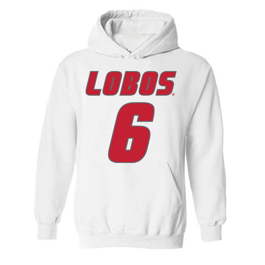 New Mexico - NCAA Football : Jaxton Eck - Classic Shersey Hooded Sweatshirt-0