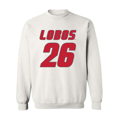 New Mexico - NCAA Football : KJ Cherry - Classic Shersey Crewneck Sweatshirt-0
