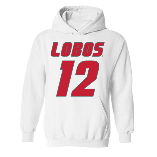 New Mexico - NCAA Football : Drew Speech - Classic Shersey Hooded Sweatshirt-0