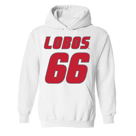 New Mexico - NCAA Football : Markus Fetcho - Classic Shersey Hooded Sweatshirt-0