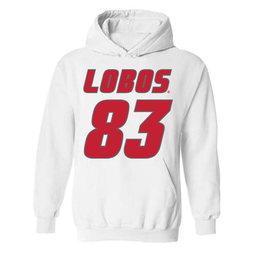 New Mexico - NCAA Football : KJ Cherry - Classic Shersey Hooded Sweatshirt-0