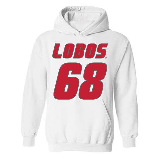 New Mexico - NCAA Football : Tyler Lawrence - Classic Shersey Hooded Sweatshirt-0