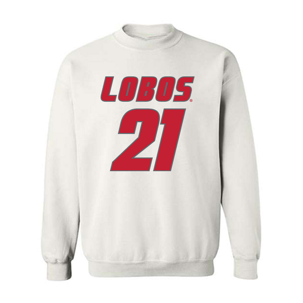 New Mexico - NCAA Football : Jacob Maldonado - Classic Shersey Crewneck Sweatshirt-0