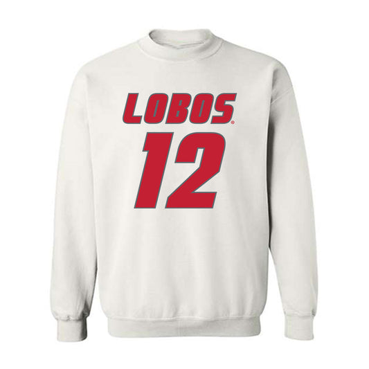New Mexico - NCAA Football : Drew Speech - Classic Shersey Crewneck Sweatshirt-0