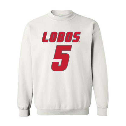 New Mexico - NCAA Football : Frankie Edwards III - Classic Shersey Crewneck Sweatshirt-0
