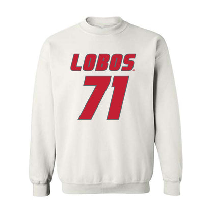 New Mexico - NCAA Football : Danzel Newell - Classic Shersey Crewneck Sweatshirt-0