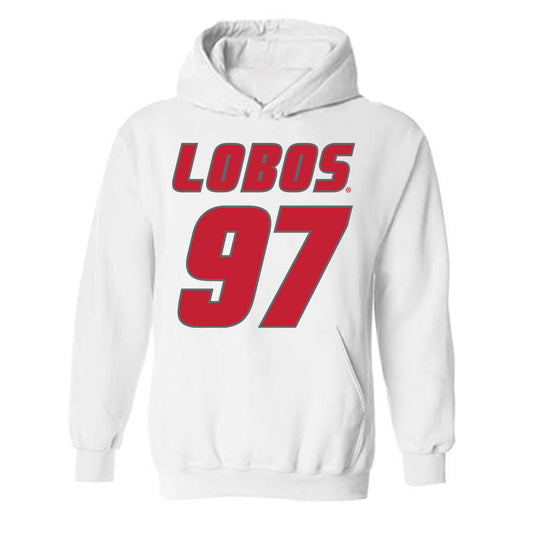 New Mexico - NCAA Football : Cody Thumlert - Classic Shersey Hooded Sweatshirt-0