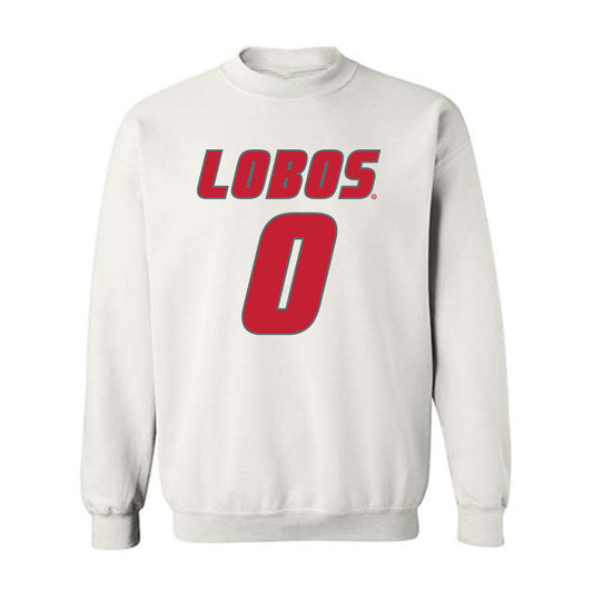 New Mexico - NCAA Football : Zhaiel Smith - Classic Shersey Crewneck Sweatshirt-0
