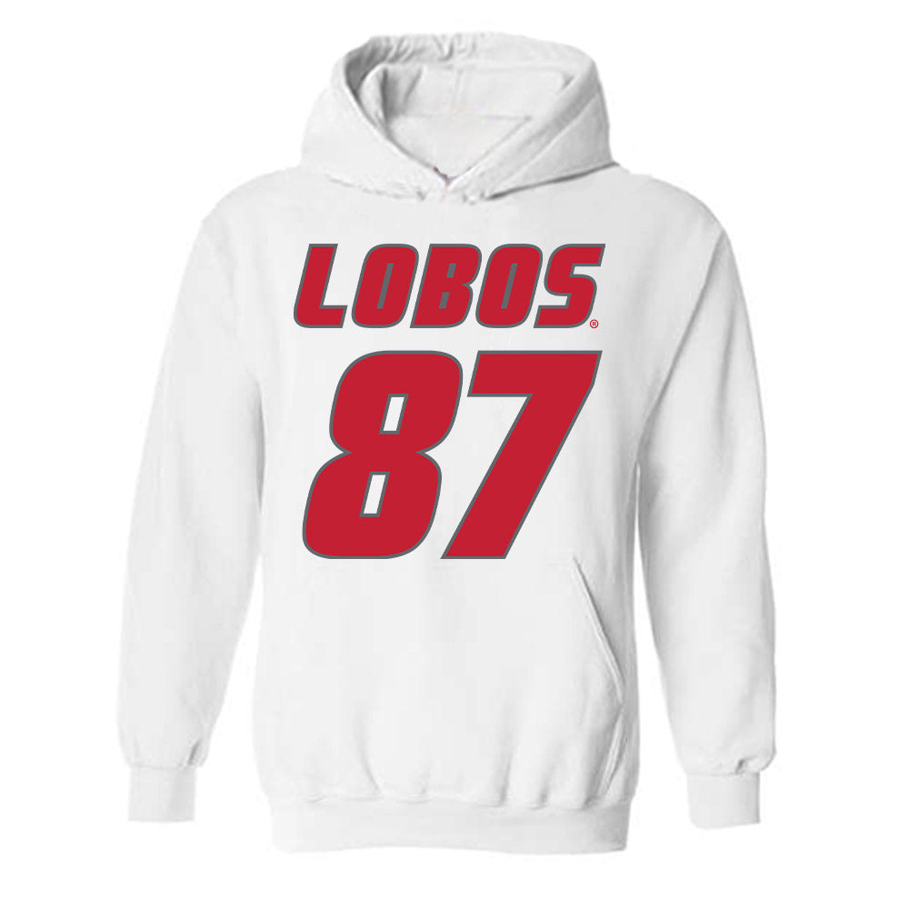 New Mexico - NCAA Football : Abraham Williams - Classic Shersey Hooded Sweatshirt-0