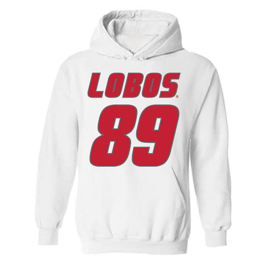 New Mexico - NCAA Football : Enrique Zatarain - Classic Shersey Hooded Sweatshirt-0