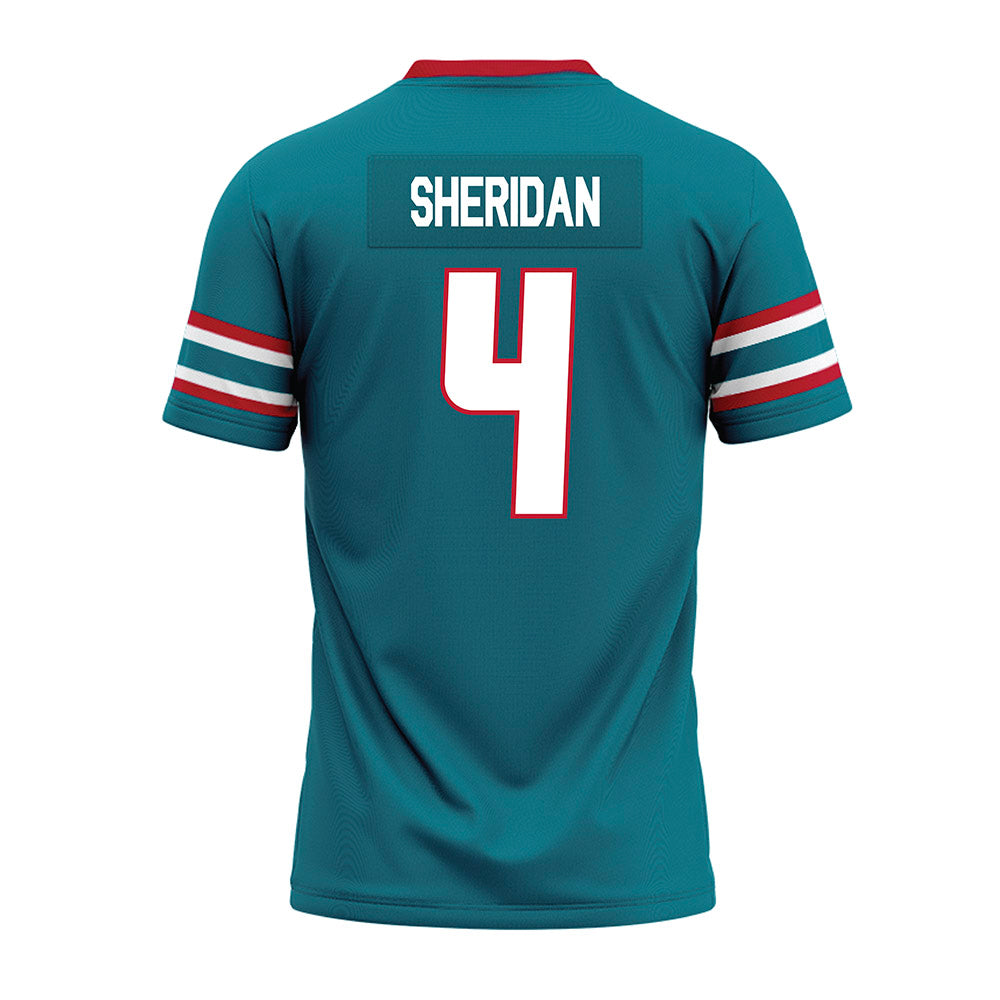 New Mexico - NCAA Football : Jayden Sheridan - Premium Football Jersey-1