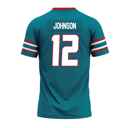 New Mexico - NCAA Football : Jon Johnson - Premium Football Jersey-1