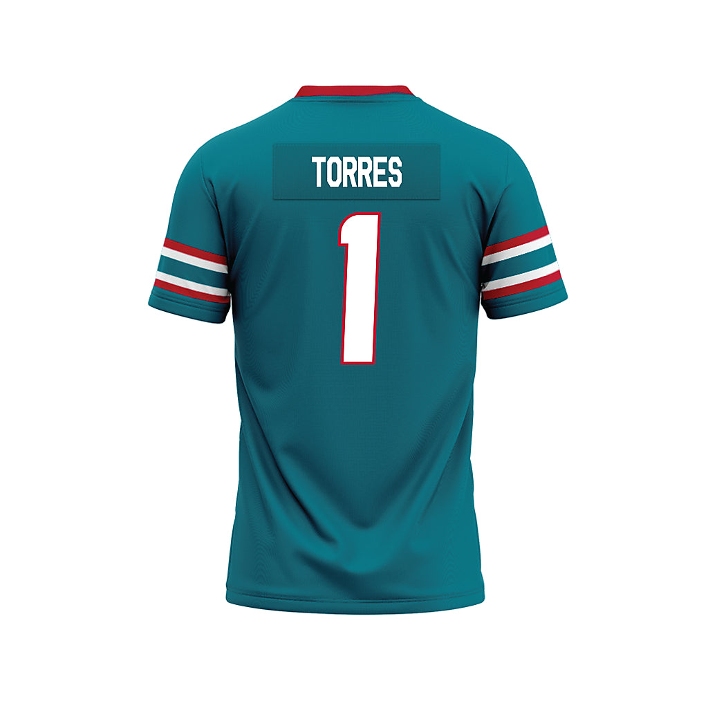 New Mexico - NCAA Football : Jahmir Torres - Premium Football Jersey-1