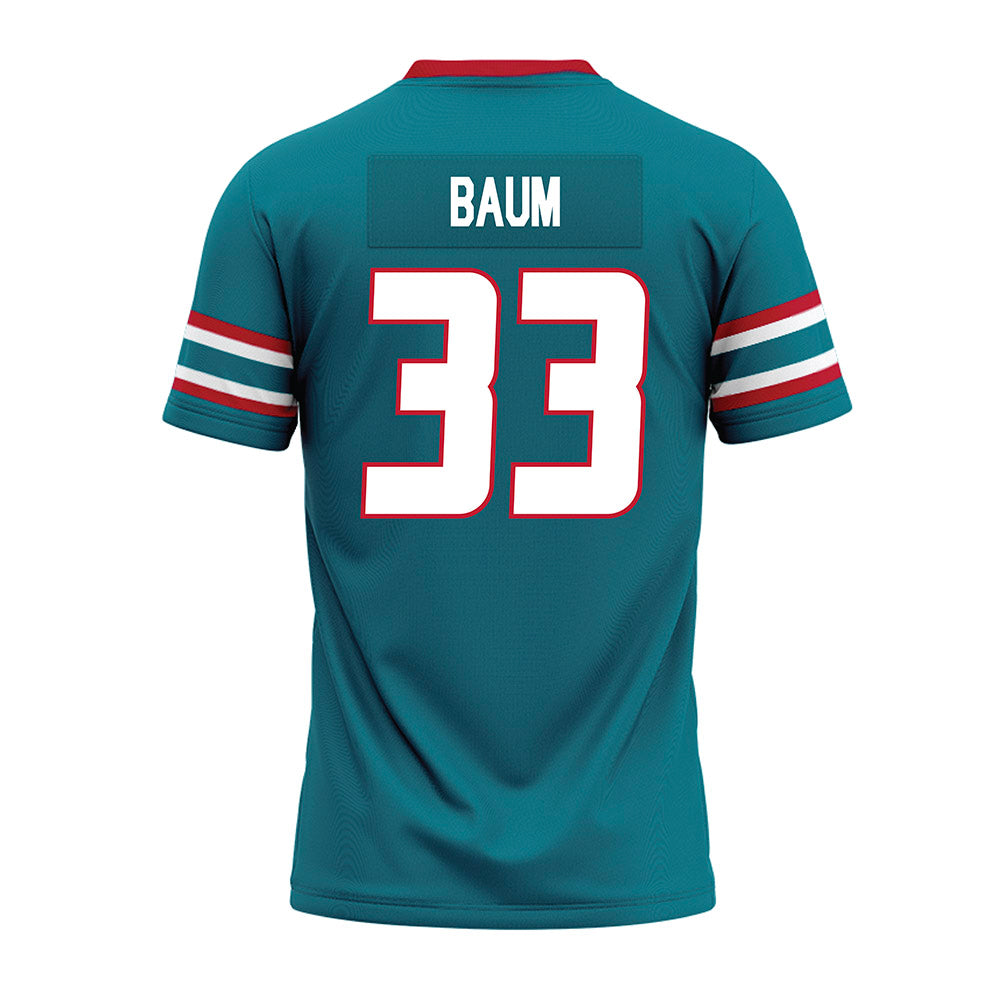 New Mexico - NCAA Football : Hayes Baum - Premium Football Jersey-1