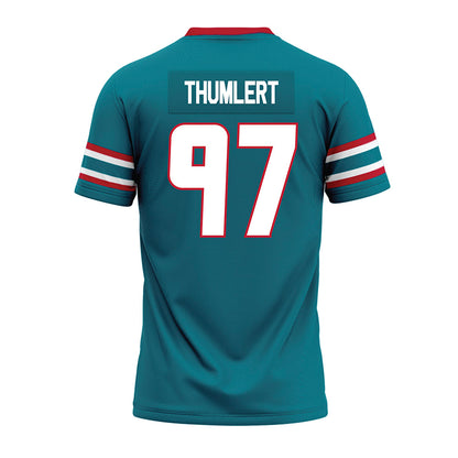 New Mexico - NCAA Football : Cody Thumlert - Premium Football Jersey-1