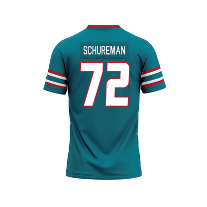 New Mexico - NCAA Football : Griffin Schureman - Premium Football Jersey-1
