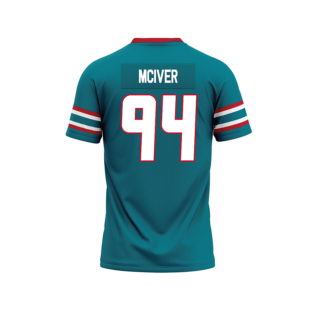 New Mexico - NCAA Football : Jalen McIver - Premium Football Jersey-1