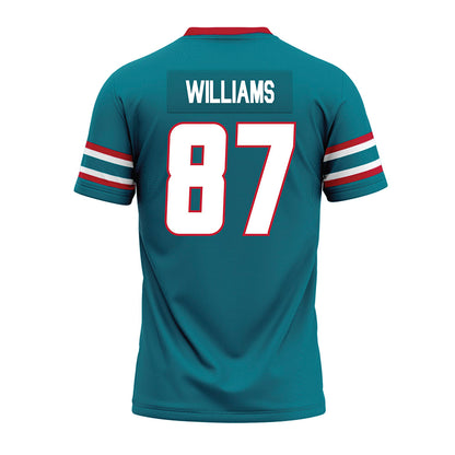 New Mexico - NCAA Football : Abraham Williams - Premium Football Jersey-1