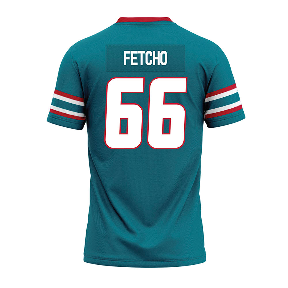 New Mexico - NCAA Football : Markus Fetcho - Premium Football Jersey-1