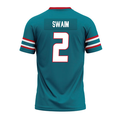 New Mexico - NCAA Football : Mercury Swaim - Premium Football Jersey-1