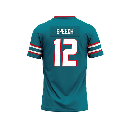 New Mexico - NCAA Football : Drew Speech - Premium Football Jersey-1