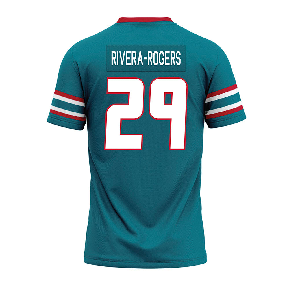 New Mexico - NCAA Football : Xavier Rivera-Rogers - Premium Football Jersey-1
