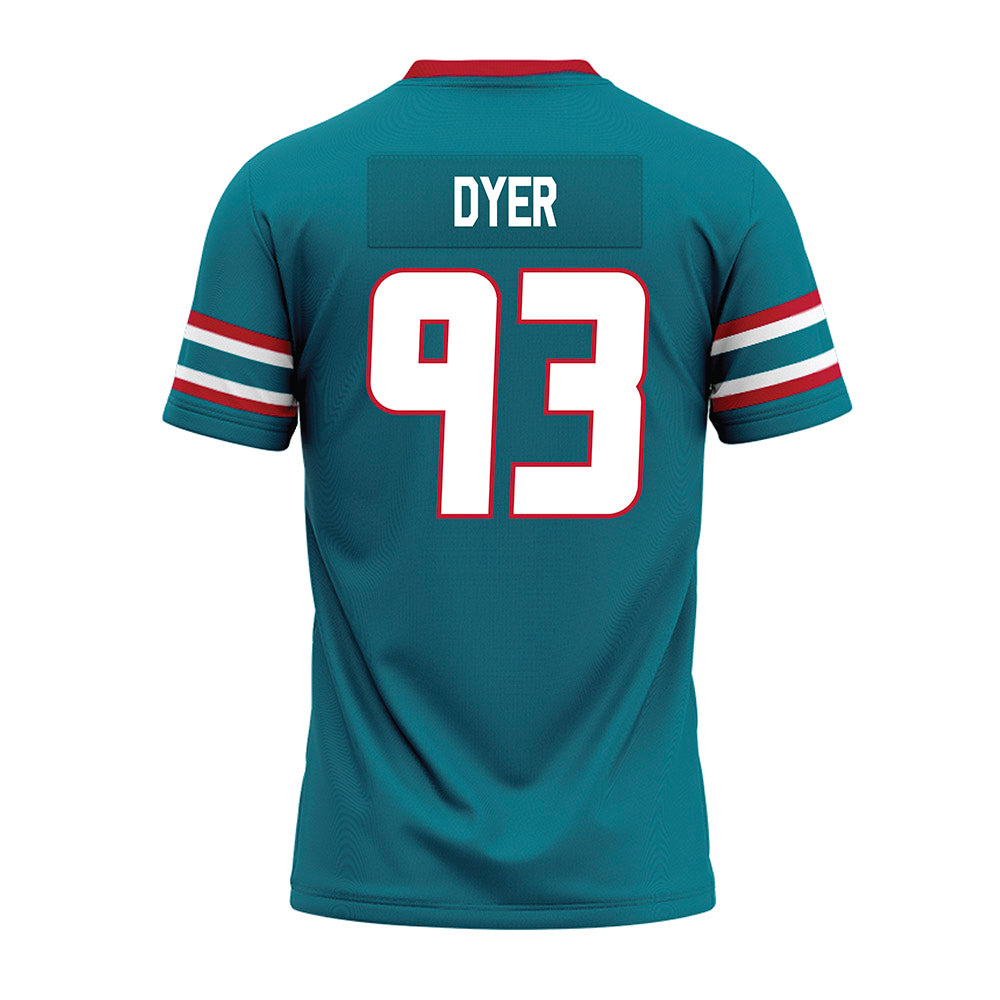 New Mexico - NCAA Football : Deven Dyer - Premium Football Jersey-1