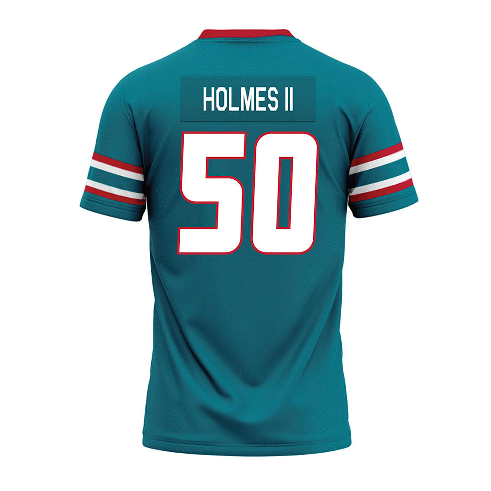 New Mexico - NCAA Football : Ricklan Holmes II - Premium Football Jersey-1