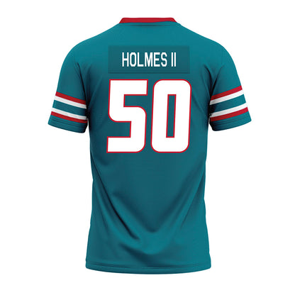 New Mexico - NCAA Football : Ricklan Holmes II - Premium Football Jersey-1