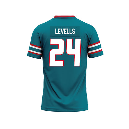 New Mexico - NCAA Football : Bear Levells - Premium Football Jersey-1