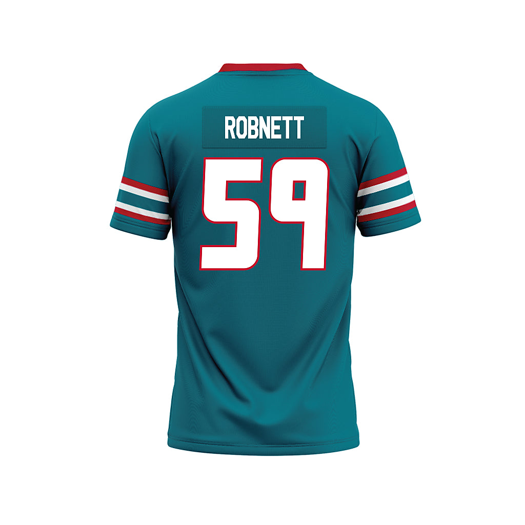 New Mexico - NCAA Football : Kaden Robnett - Premium Football Jersey-1