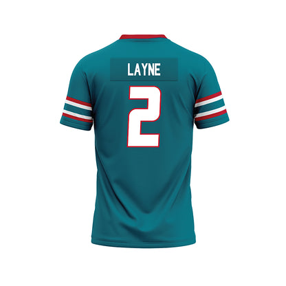New Mexico - NCAA Football : Jack Layne - Premium Football Jersey-1