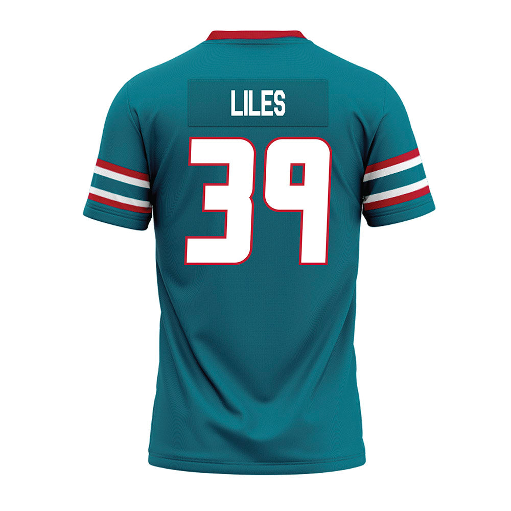 New Mexico - NCAA Football : Jaron Liles - Premium Football Jersey-1