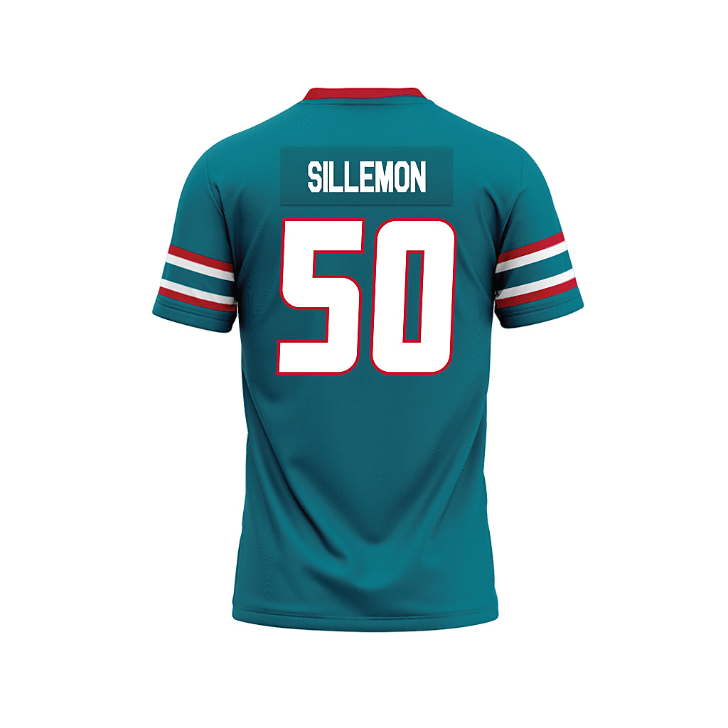 New Mexico - NCAA Football : Issaiah Sillemon - Premium Football Jersey-1
