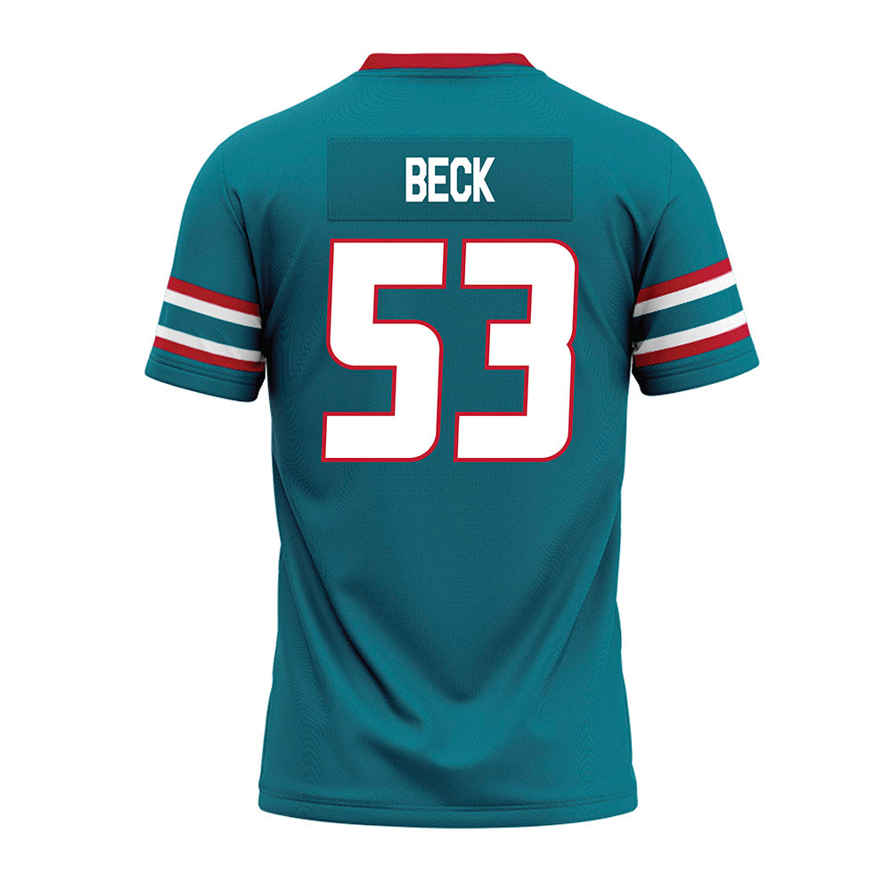 New Mexico - NCAA Football : Caden Beck - Premium Football Jersey-1