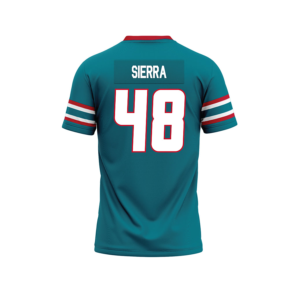New Mexico - NCAA Football : John Sierra - Premium Football Jersey-1