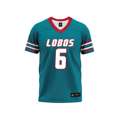 New Mexico - NCAA Football : Jaxton Eck - Premium Football Jersey-0