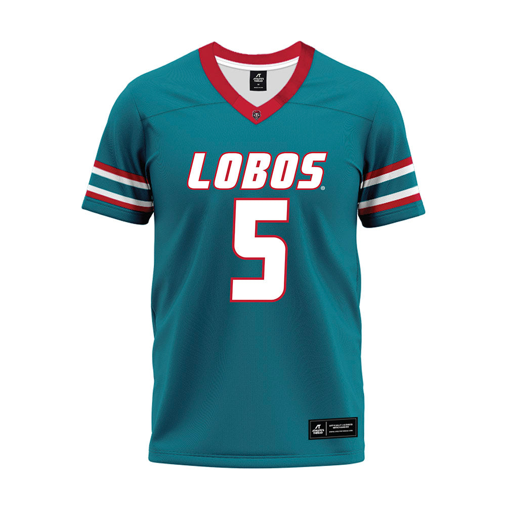 New Mexico - NCAA Football : Frankie Edwards III - Premium Football Jersey-0