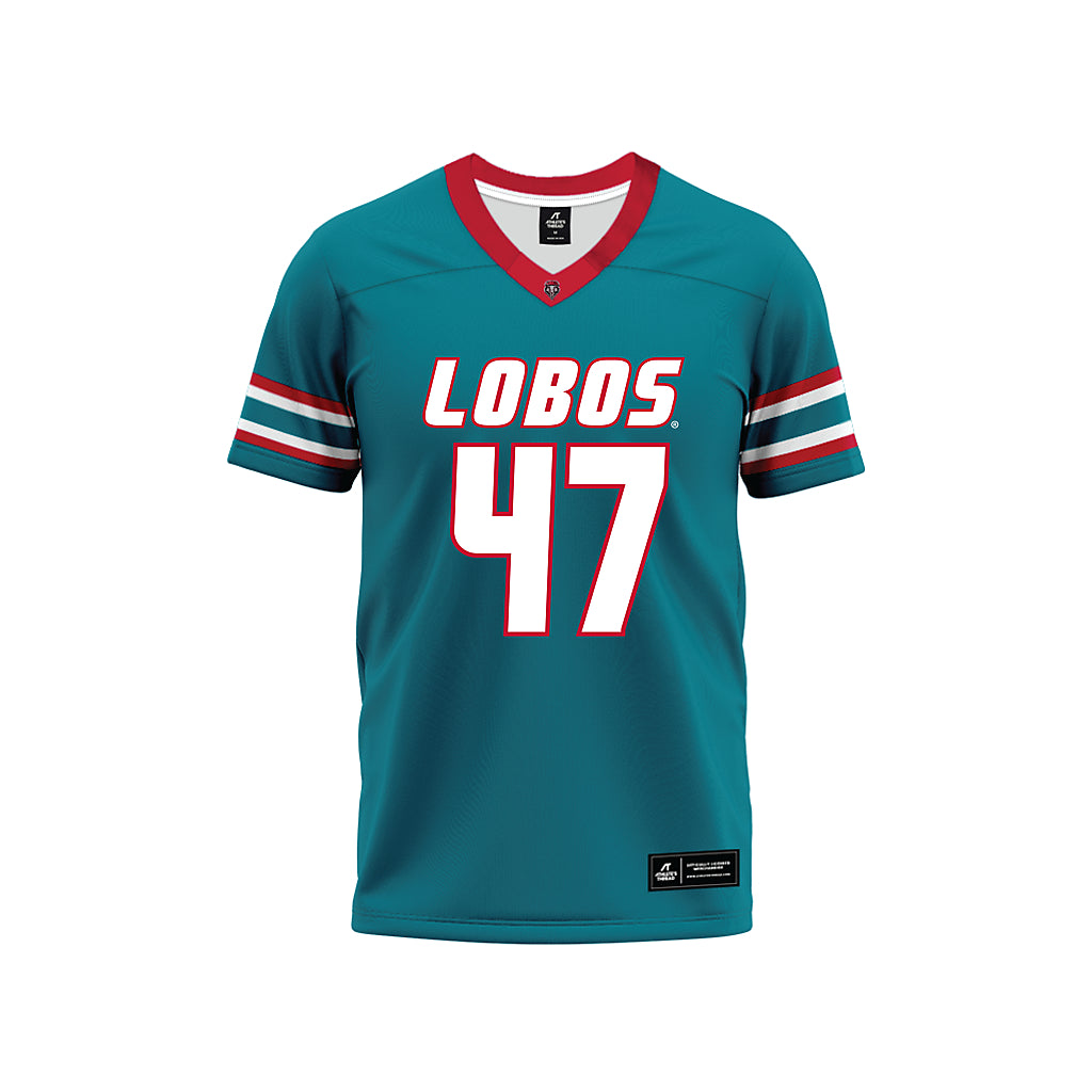 New Mexico - NCAA Football : Trey Dubuc - Premium Football Jersey-0