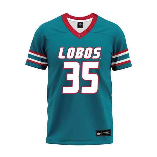 New Mexico - NCAA Football : Charles Steinkamp - Premium Football Jersey-0