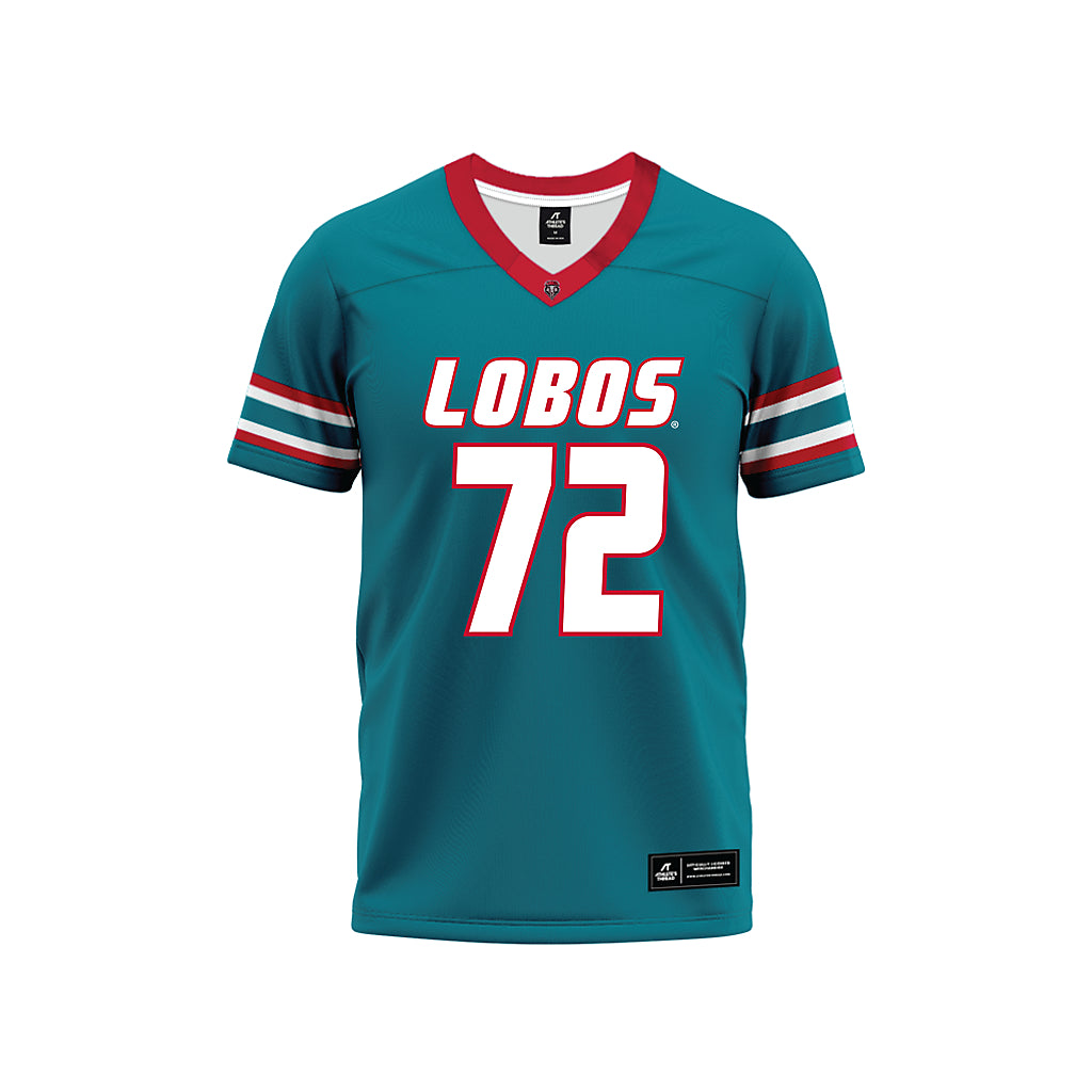 New Mexico - NCAA Football : Griffin Schureman - Premium Football Jersey-0
