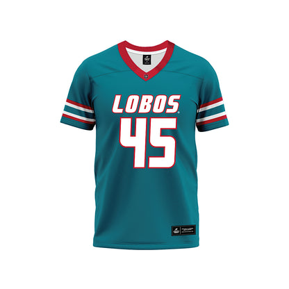 New Mexico - NCAA Football : Brett Karhu - Premium Football Jersey-0