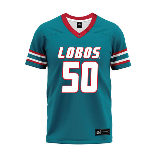 New Mexico - NCAA Football : Ricklan Holmes II - Premium Football Jersey-0