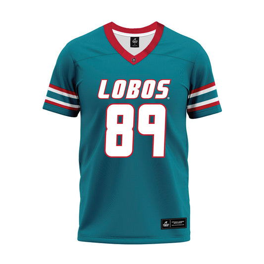 New Mexico - NCAA Football : Enrique Zatarain - Premium Football Jersey-0