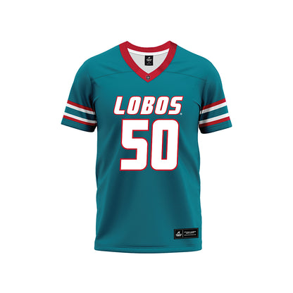 New Mexico - NCAA Football : Issaiah Sillemon - Premium Football Jersey-0