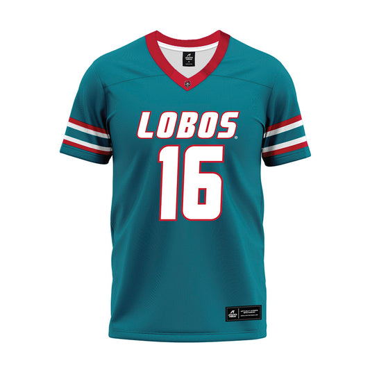 New Mexico - NCAA Football : Mercury Swaim - Premium Football Jersey-0