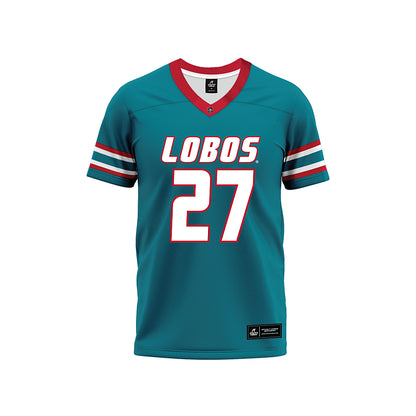New Mexico - NCAA Football : Thomas-James Pettus - Premium Football Jersey-0