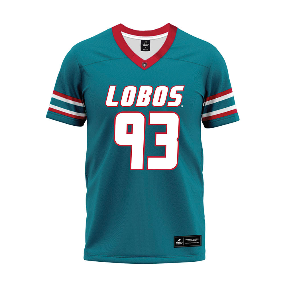 New Mexico - NCAA Football : Deven Dyer - Premium Football Jersey-0