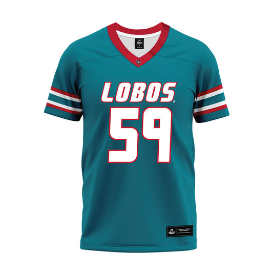 New Mexico - NCAA Football : Kaden Robnett - Premium Football Jersey-0