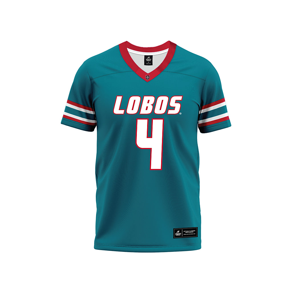 New Mexico - NCAA Football : Jayden Sheridan - Premium Football Jersey-0